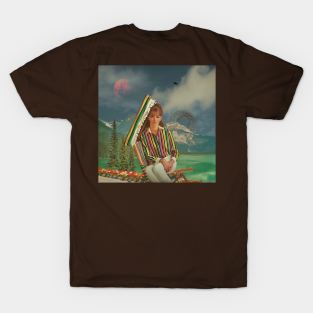 Leaving All That I See - Surreal/Collage Art T-Shirt